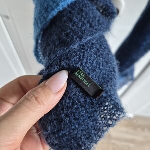 United Colors Of Benetton Blue Scarf